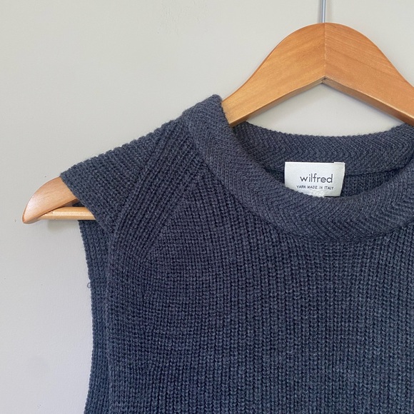 Aritzia Wilfred 100% Wool Palmier Tunic - Picture 1 of 8